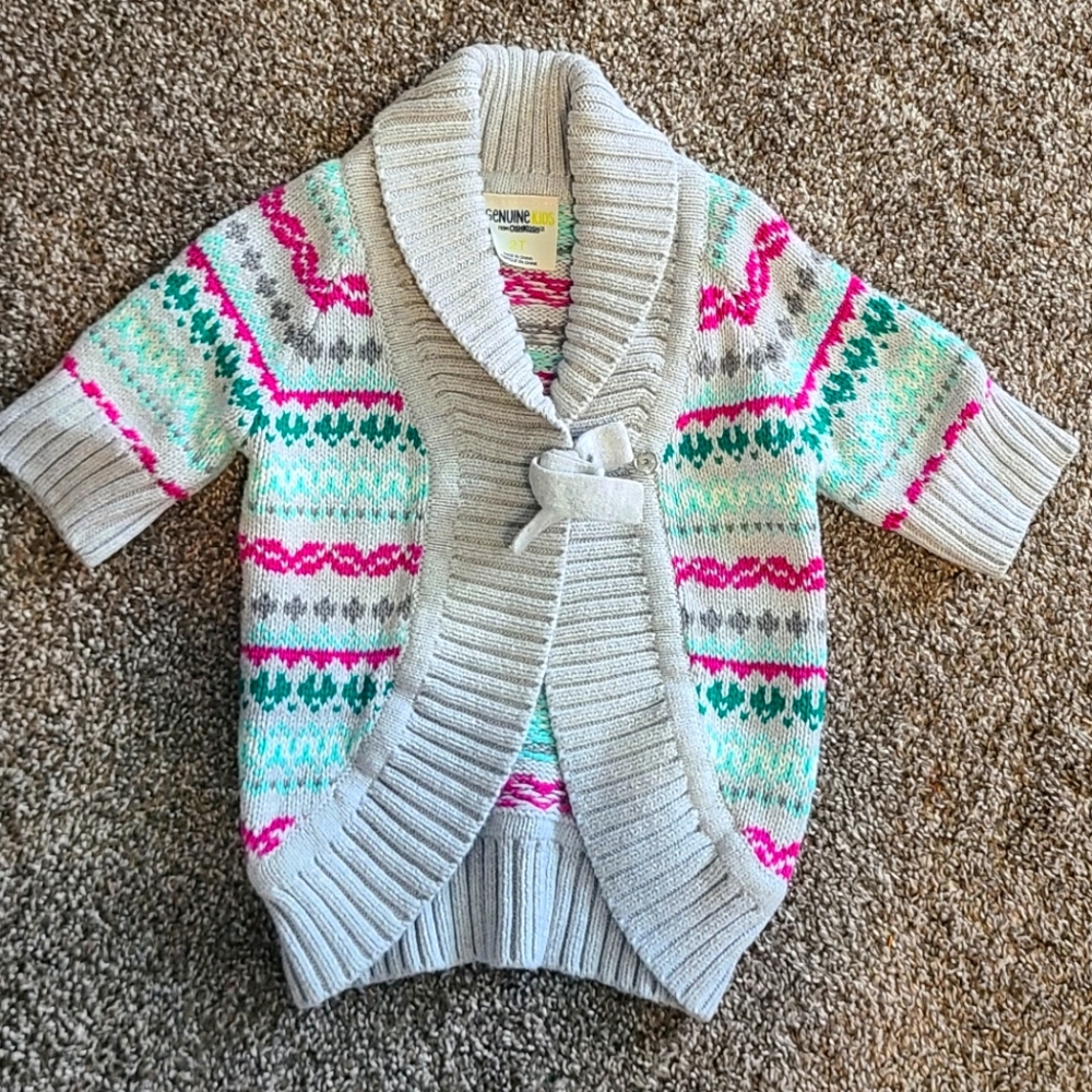Toddler vest sweater